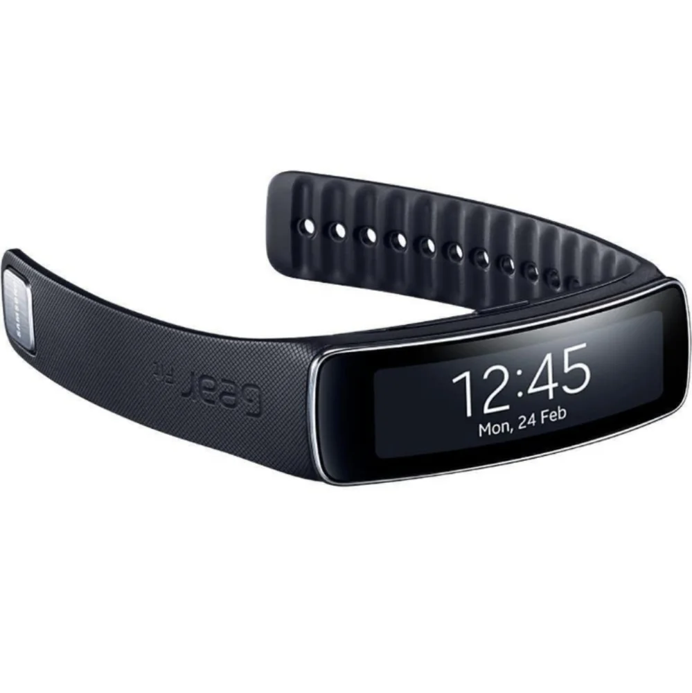 Samsung Galaxy Gear Fit SM-R350 Smartwatch Fitness Tracker Black